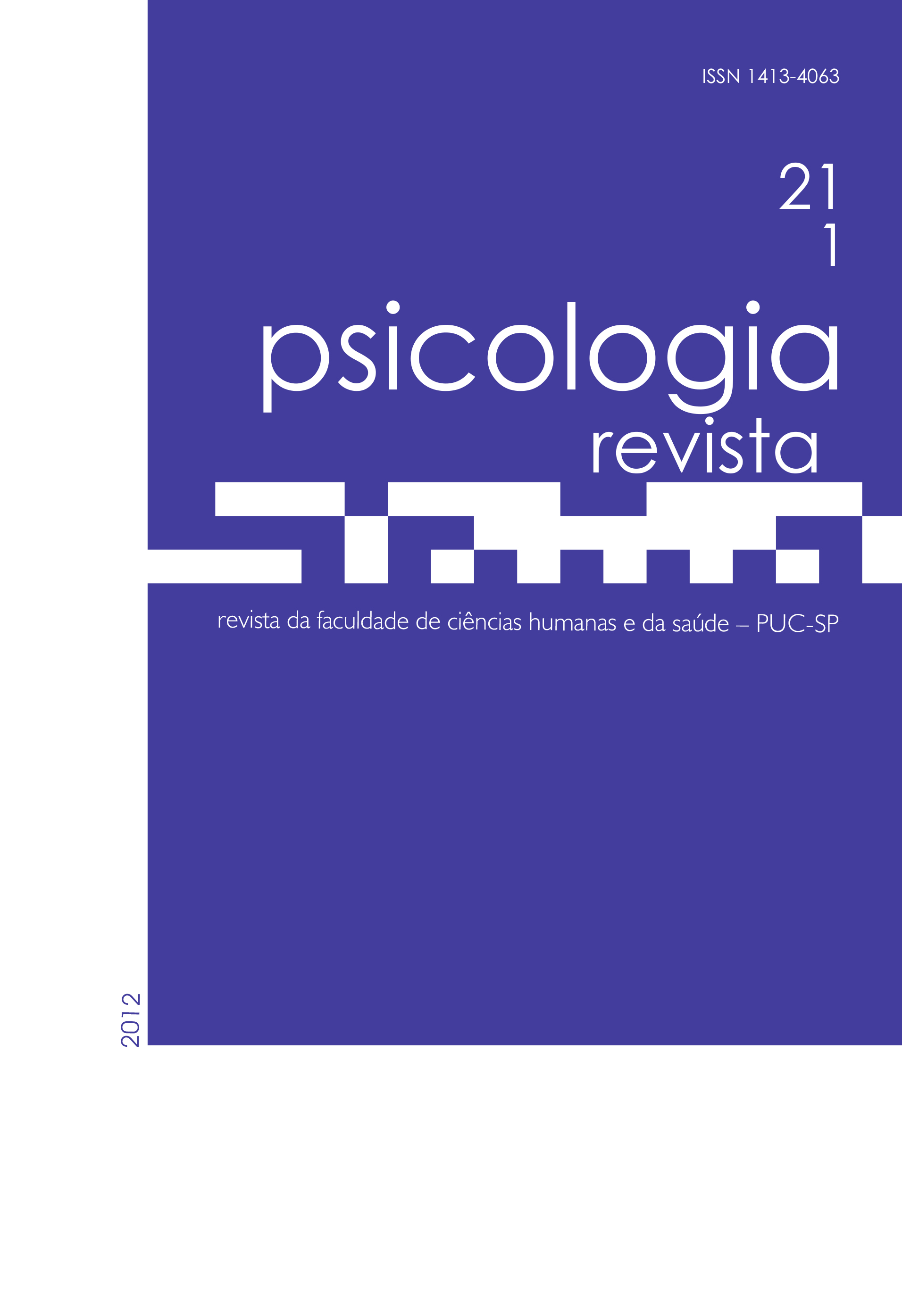 Psicologia Revista 21-1